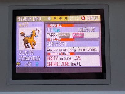 Shiny Girafarig