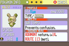 Phase 1 - Spinda (the Spot Panda Pokémon)