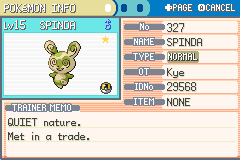 Phase 1 - Spinda (the Spot Panda Pokémon)