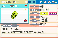 Phase 2 - Kakuna (the Cocoon Pokémon)